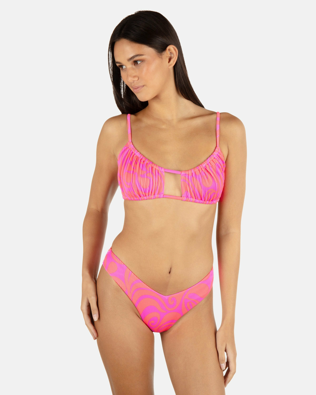 Hurley Womens Trip Hop Scoop Front Bralette