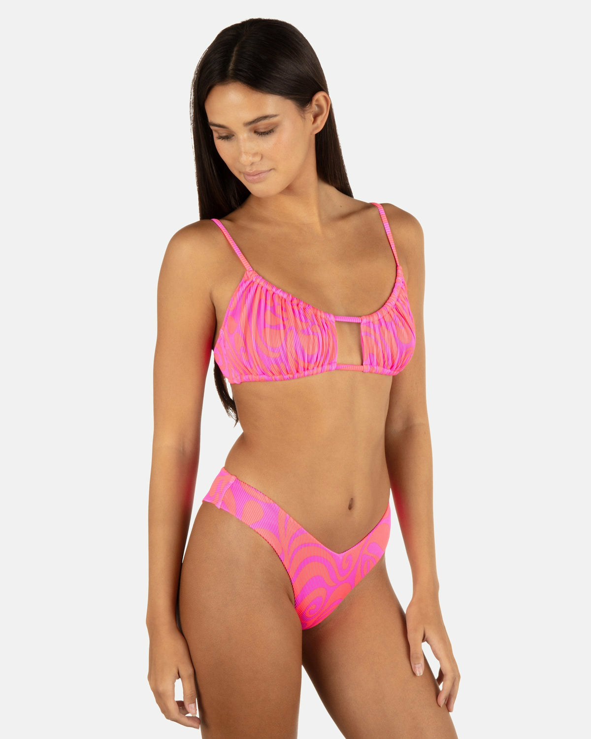 Hurley Womens Trip Hop Scoop Front Bralette