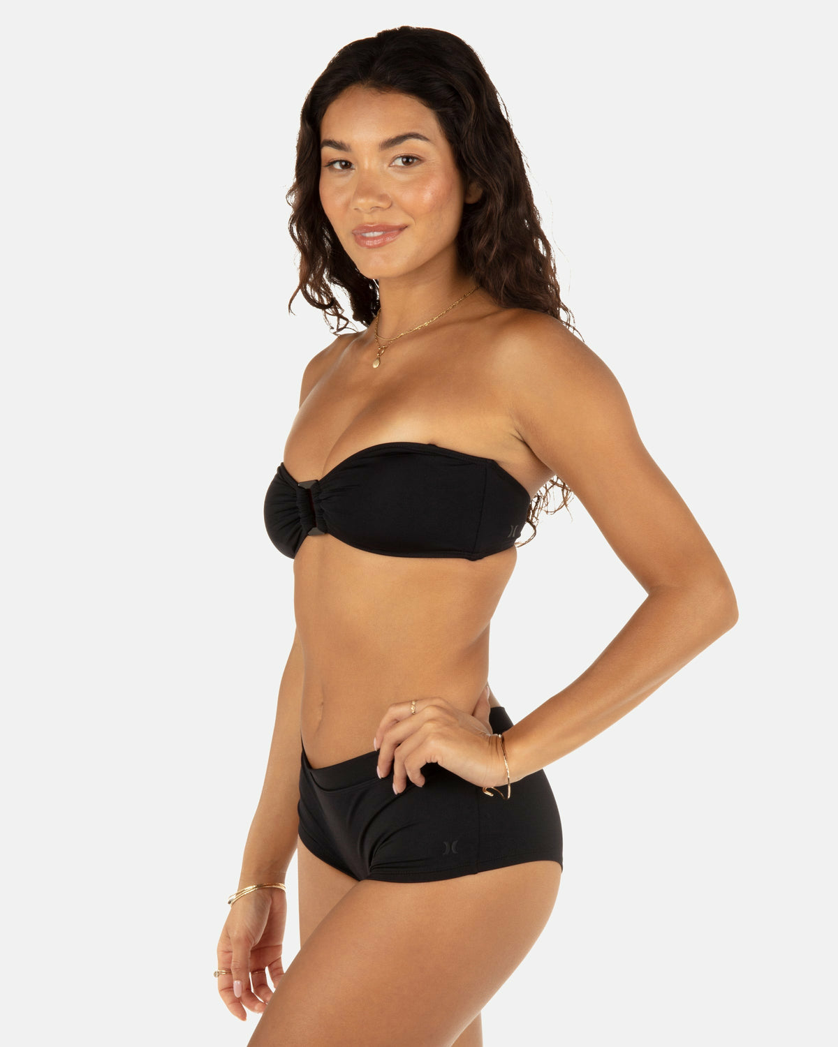 Hurley Womens Solid Ring Bandeau