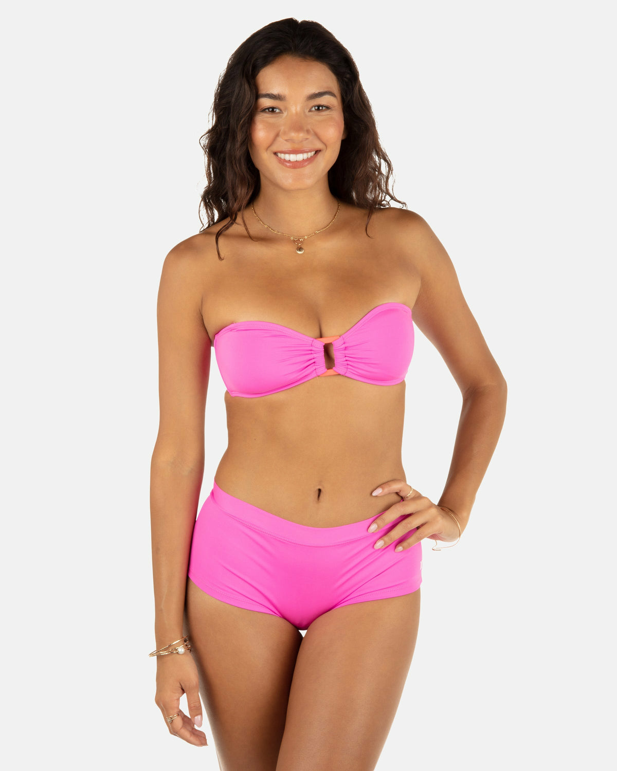 Hurley Womens Solid Ring Bandeau