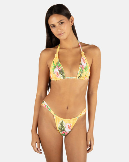 Hurley Womens Malia Soft Tie Triangle Bikini Top