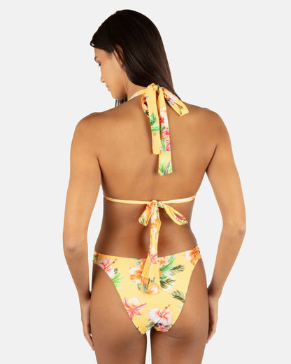 Hurley Womens Malia Soft Tie Triangle Bikini Top