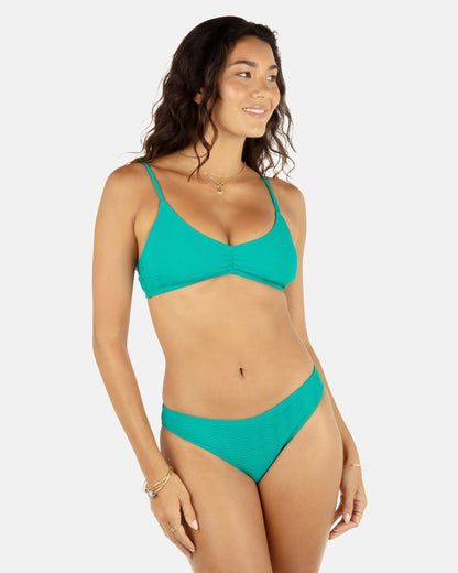 Hurley Womens Wave Scrunch Moderate Bottom