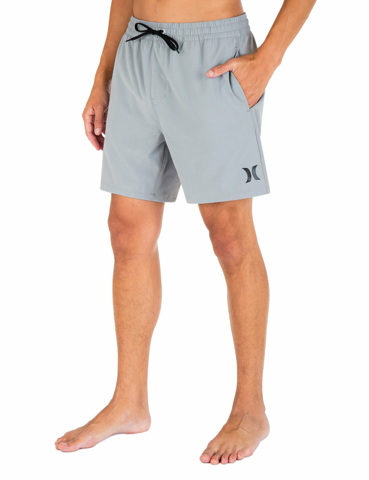 Hurley Mens One and Only Solid Volley Boardshort 17"