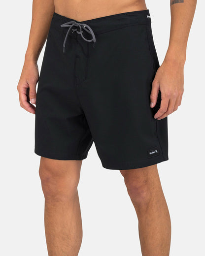 Hurley Mens Phantom-Eco One And Only Solid 18" Boardshort
