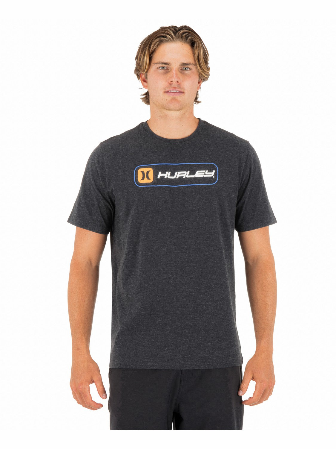 Hurley Mens Inlined Slub Short Sleeve
