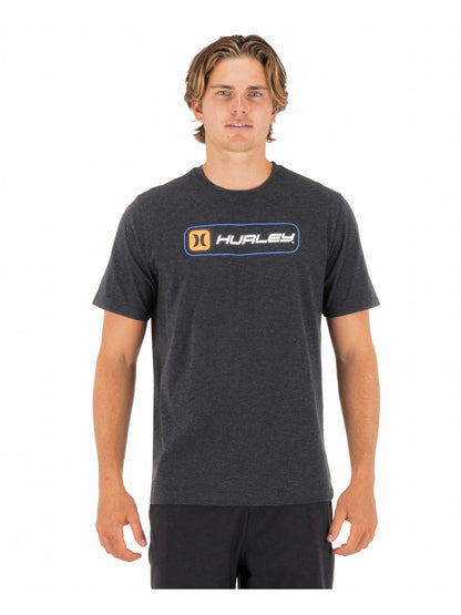 Hurley Mens Inlined Slub Short Sleeve