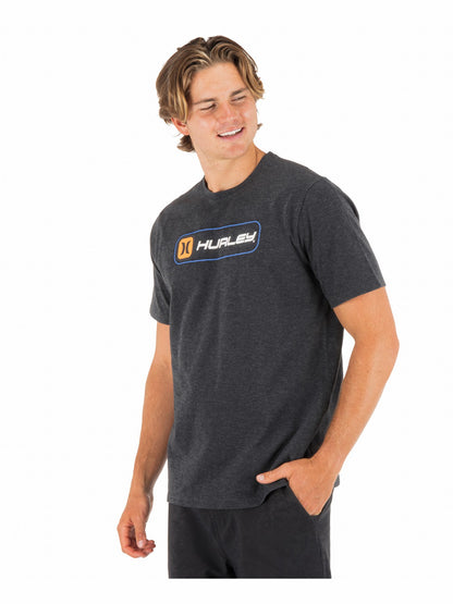 Hurley Mens Inlined Slub Short Sleeve