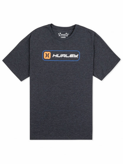 Hurley Mens Inlined Slub Short Sleeve