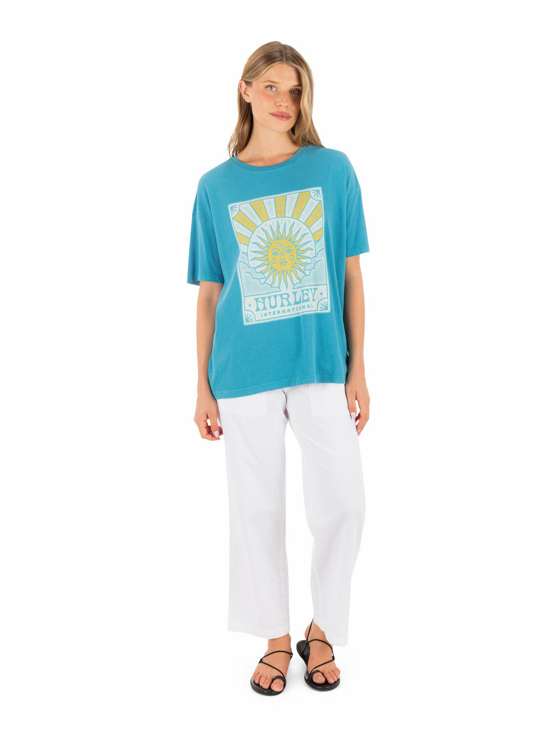 Hurley Womens Lumina Boyfriend Tee