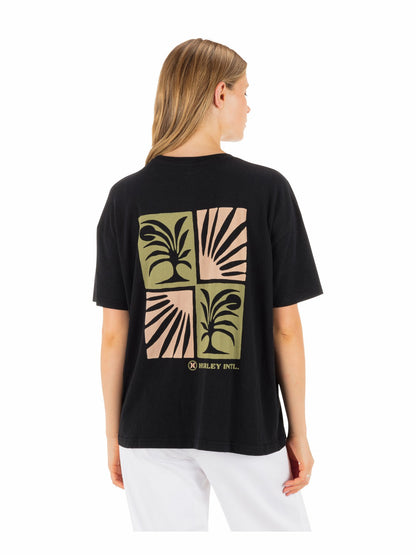 Hurley Womens Duality Boyfriend Tee