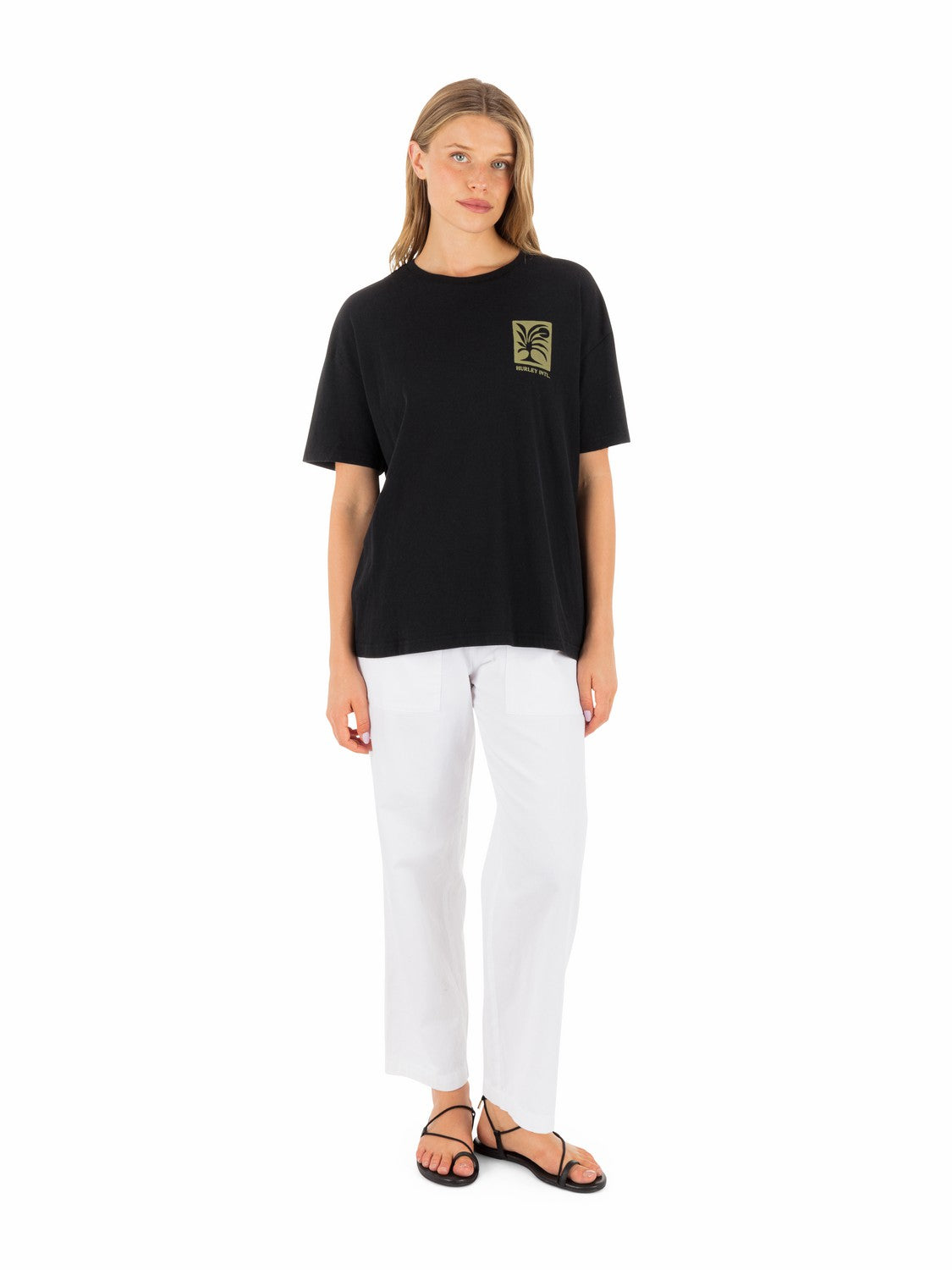 Hurley Womens Duality Boyfriend Tee