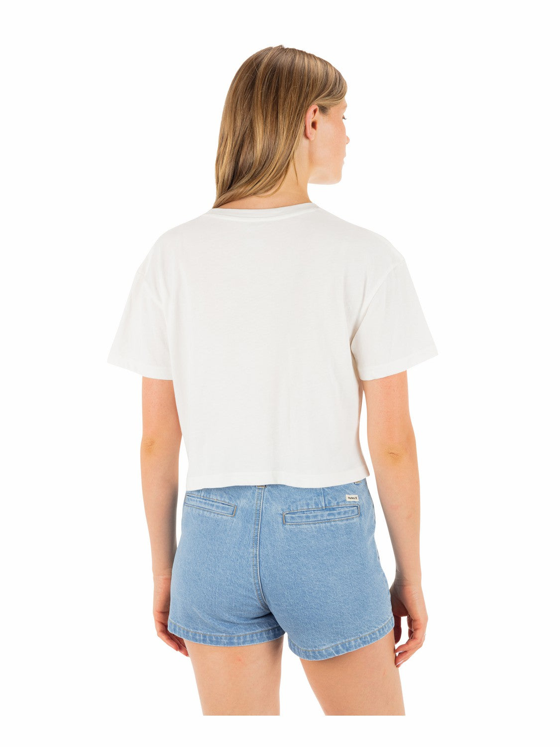 Hurley Womens Surf Days Boxy Crop Tee